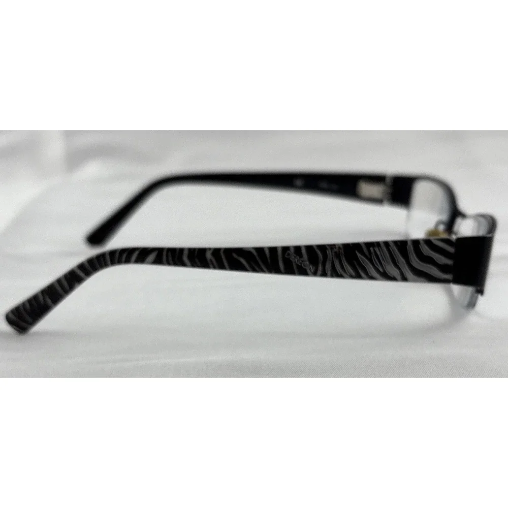 Dereon DOC316 001 Semi Rimless Eyeglasses Frame w/ Flexhinge 53-19-135